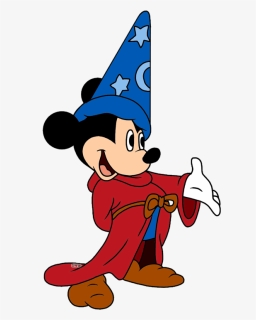 Disney Fantasia Clipart Mickey Mouse Fantasia Sorcerer - Fantasia Disney Mickey Mouse, HD Png Download, Transparent PNG