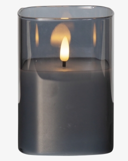 Led Pillar Candle Flamme - Candle, HD Png Download, Transparent PNG