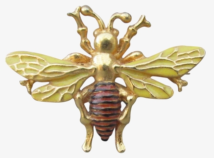 Vintage Bee Png - Honeybee, Transparent Png, Transparent PNG