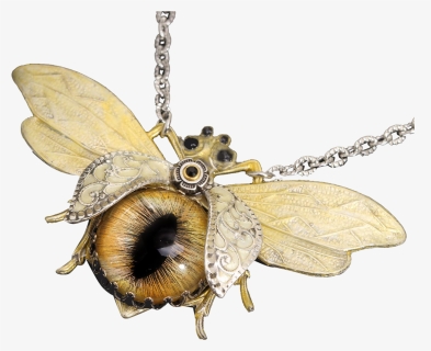 Bees Transparent Vintage - Bee Transparent Necklace, HD Png Download, Transparent PNG