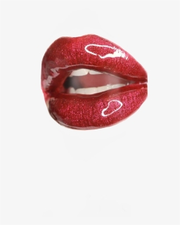 #png #aesthetic #lips #lip #lipaesthetic #lippng #redlips - Party Lips Makeup, Transparent Png, Transparent PNG