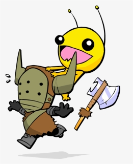 Castle Crashers Characters Barbarian, HD Png Download, Transparent PNG