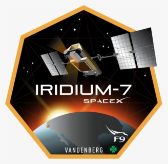 Iridium 7 Mission Patch, HD Png Download, Transparent PNG