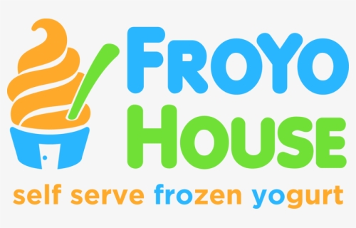 Froyo House Shop Logo, Frozen Yogurt, Ice Cream, Yogurt - Froyo House Logo, HD Png Download, Transparent PNG