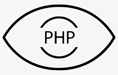 Php Eye Programming - Oval Shape Outline, HD Png Download, Transparent PNG