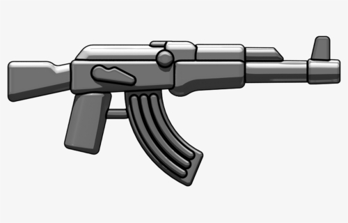 Brickarms Akm Assault Rifle - Toy Grenade Launcher Assault Rifle, HD Png Download, Transparent PNG