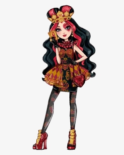 Monster High Heart Png - Ever After High Characters Lizzie Hearts, Transparent Png, Transparent PNG