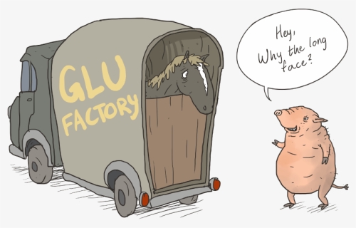 Animal Farm Boxer Glue Factory , Png Download - Boxer From Animal Farm, Transparent Png, Transparent PNG