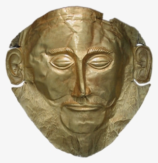 Masque D Agamemnon - Kultura Minojska I Mykeńska, HD Png Download, Transparent PNG