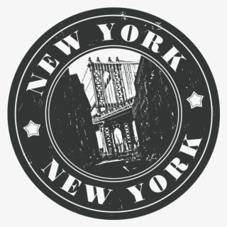 New York Stamp Png - Emblem, Transparent Png, Transparent PNG