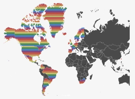 Countries Where Gay Marriage Is Legal 2017, HD Png Download, Transparent PNG