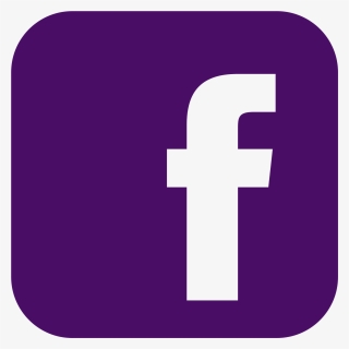 Facebook Purple Icon Transparent , Png Download - Facebook Logo In Purple, Png Download, Transparent PNG