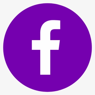 Purple Facebook Icon - Cross, HD Png Download, Transparent PNG