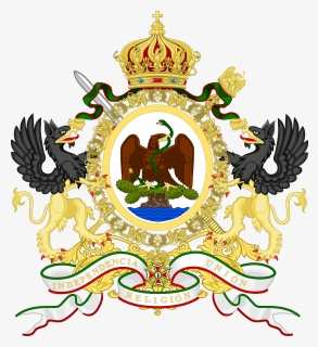 Monarquia Mexicana - Flag Of Second Mexican Empire, HD Png Download, Transparent PNG