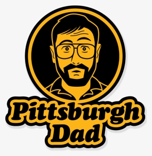 Pittsburgh Dad Icon Sticker - Pittsburgh Dad Logo, HD Png Download, Transparent PNG