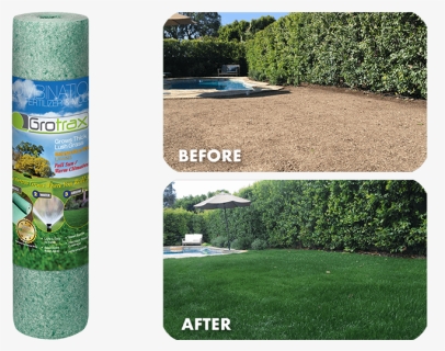 Rolled Lawn Before And After, HD Png Download, Transparent PNG