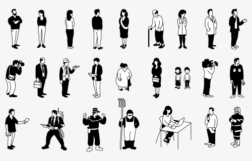 Thumb Image - Picto Personnages, HD Png Download, Transparent PNG