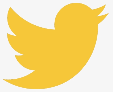 Twitter Logo Png Yellow , Png Download - Yellow Twitter Logo Png, Transparent Png, Transparent PNG
