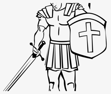 Armor Of God - Full Armor Of God Drawing, HD Png Download, Transparent PNG