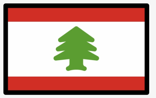 Flag Lebanon Emoji - Traffic Sign, HD Png Download, Transparent PNG