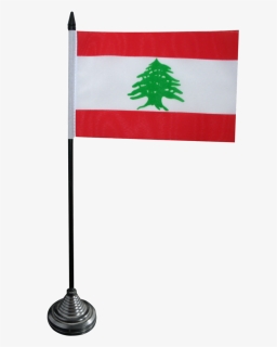 Lebanon Table Flag - Lebanese Flag Png Waving, Transparent Png, Transparent PNG
