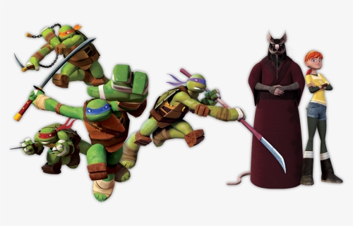 First Official Full Length - Teenage Mutant Ninja Turtles Nickelodeon Characters, HD Png Download, Transparent PNG