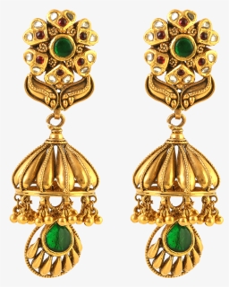 Png Jewellers Earrings - Gold Earrings Png, Transparent Png, Transparent PNG