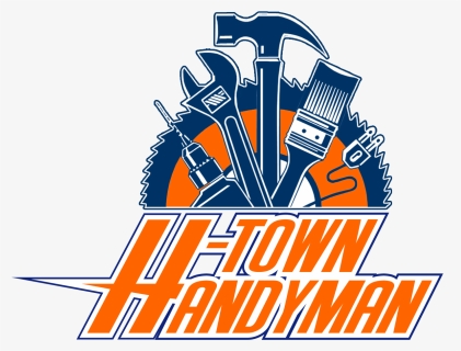 H-town Handyman Logo, Handyman Services In Houston - Graphic Design, HD Png Download, Transparent PNG