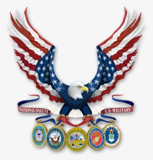 Military Eagle Png - Transparent Military Clip Art, Png Download, Transparent PNG