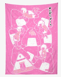 Onigiri Tapestry     Data Image Id 14376870215728   - Hoodie, HD Png Download, Transparent PNG