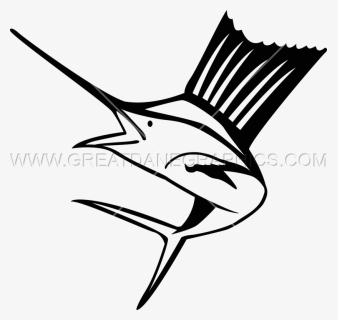 Png Freeuse Funky Sailfish - Atlantic Blue Marlin, Transparent Png, Transparent PNG