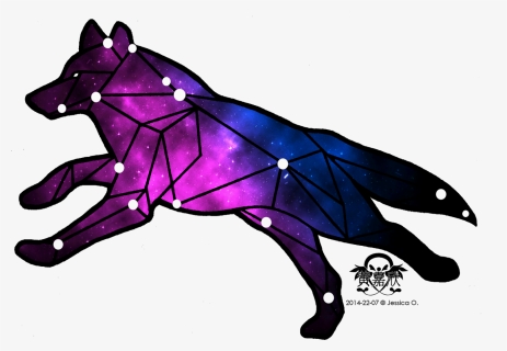 Banner Violet Alliance - Sagittarius Wolf Tattoo, HD Png Download, Transparent PNG