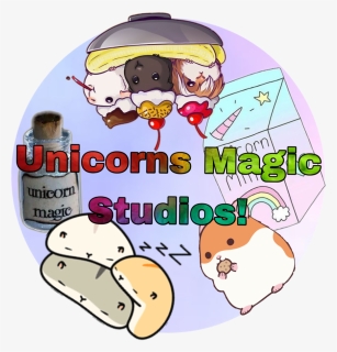 My Account Logo Unicorn Unicornmagic Unicornmagicstudio - Cartoon, HD Png Download, Transparent PNG