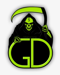 Grim Reaper - Green Grim Reaper Symbol, HD Png Download, Transparent PNG