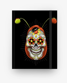 Caderno Caveira Mexicana - Skull, HD Png Download, Transparent PNG