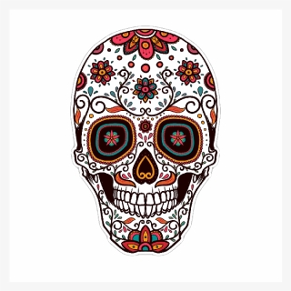Sugar Skull Mexican Designs, HD Png Download, Transparent PNG