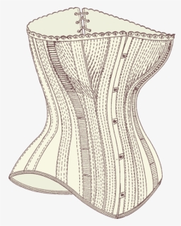 Frontside Of A Corset, - Corsets In 16th Century, HD Png Download, Transparent PNG