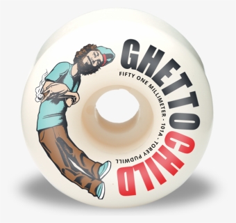 Ghetto Child T-puds Og Skateboard Wheels - Ghetto Child Wheels Pink, HD Png Download, Transparent PNG