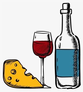 Wine And Cheese Png, Transparent Png, Transparent PNG