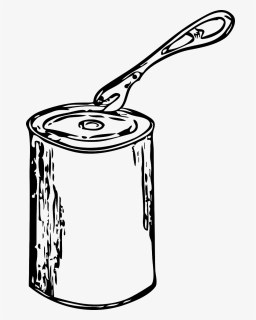 Vector Graphics,free Pictures, Free Photos, Free Images, - Clip Art Black And White Can, HD Png Download, Transparent PNG