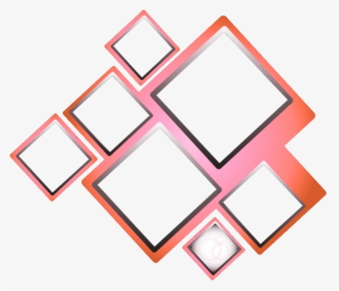 #mq #red #square #squares #geometric - Geometric Shapes Png, Transparent Png, Transparent PNG