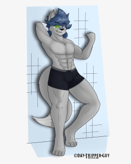 Being A Hunk - Cartoon, HD Png Download, Transparent PNG