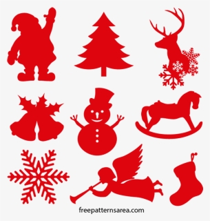 Silhouette Christmas Svg Free, HD Png Download, Transparent PNG