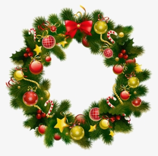 #natal #feliz Natal #enfeite De Natal #circulo #redondo - Christmas Wreath Gif, HD Png Download, Transparent PNG