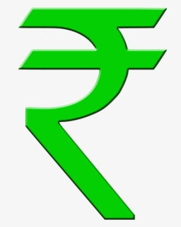 Outline Of Rupee Symbol, HD Png Download, Transparent PNG