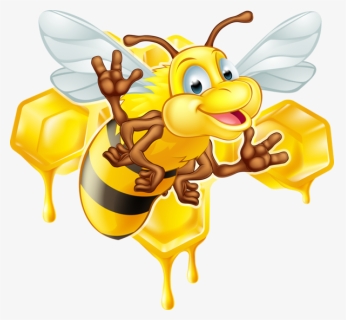 Abeilles Abeja Abelha Png - Cute Cartoon Bee, Transparent Png, Transparent PNG
