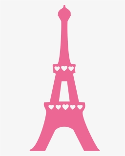 Paris Clipart Silhouette - Torre Eiffel Barbie Png, Transparent Png, Transparent PNG