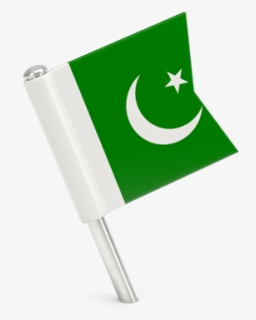 Square Flag Pin - Pakistan Flag Pin Png, Transparent Png, Transparent PNG