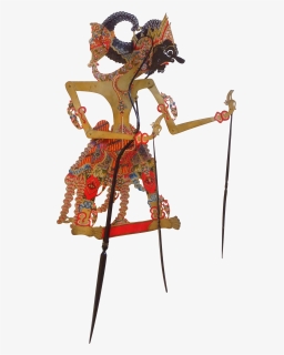 Indonesian Shadow Puppet, Wayang Kulit, Dursasana On - Wayang Kulit Png, Transparent Png, Transparent PNG