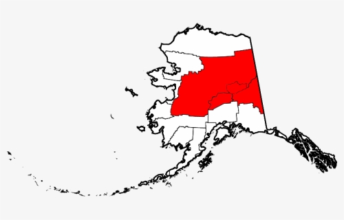 Interior Alaska Stub - Map Of Alaska Devils Thumb, HD Png Download, Transparent PNG